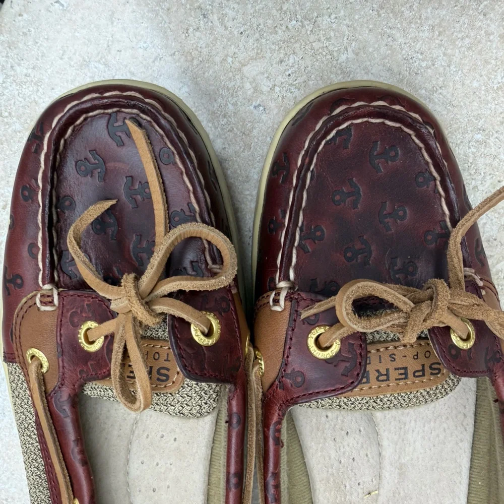 Sperry Topsider Brown Boat Shoes